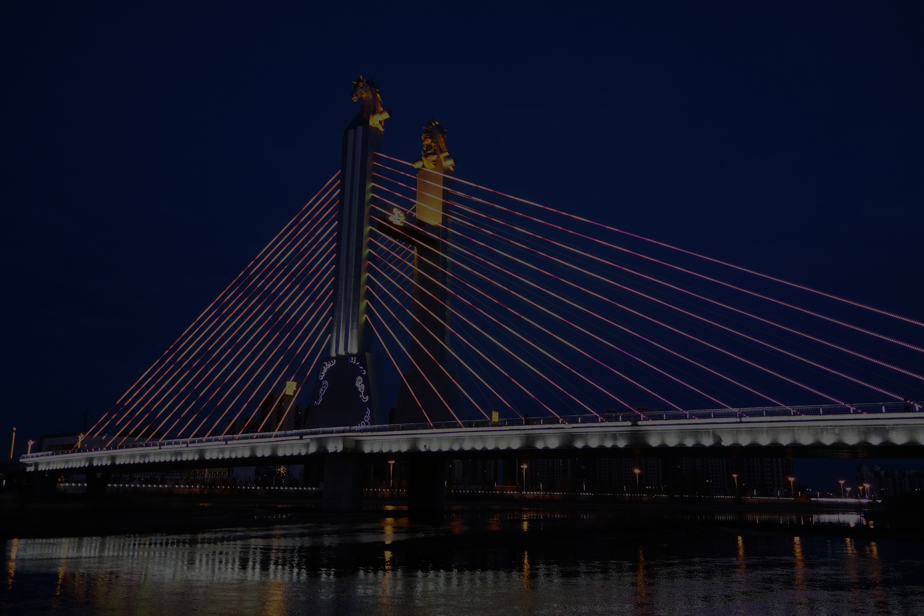 為事廣告門前夜景